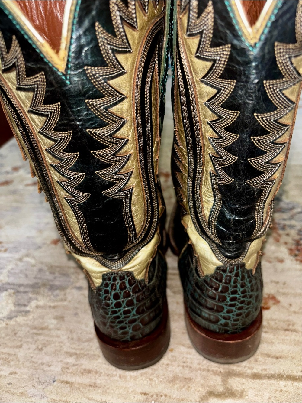 Ariat Silverado Caiman Men’s Western Boots - Picture 4 of 7